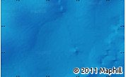 Physical Map of the area around 55° 41' 33" S, 51° 55' 29" E