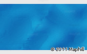 Physical 3D Map of the area around 55° 41' 33" S, 53° 37' 30" E