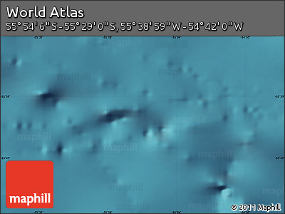 Satellite Map of the Area around 55° 41' 33" S, 55° 10' 29" W