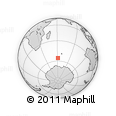 Where is the area around 55° 41' 33" S, 61° 16' 29" E located? Outline Map of the Area around 55° 41' 33" S, 61° 16' 29" E, rectangular outline