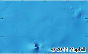 Physical Map of the area around 55° 41' 33" S, 61° 7' 30" W