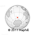 Outline Map of the Area around 55° 41' 33" S, 79° 7' 30" E, rectangular outline