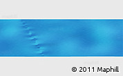 Shaded Relief Panoramic Map of the area around 55° 41' 33" S, 95° 16' 30" E