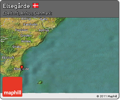 Satellite 3D Map of Elsegårde