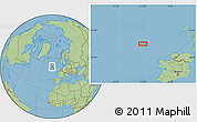 Savanna Style Location Map of the area around 56° 18' 50" N, 11° 49' 29" W