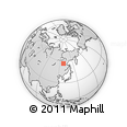 Outline Map of the Area around 56° 18' 50" N, 128° 25' 30" E, rectangular outline