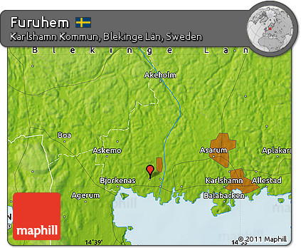 Physical Map of Furuhem