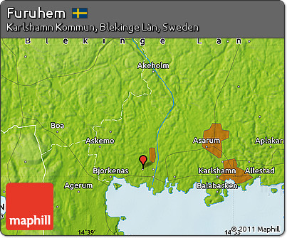 Physical Map of Furuhem