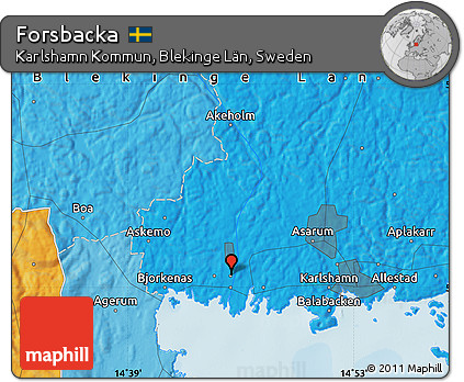 Political Map of Forsbacka