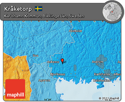Political Map of Kråketorp