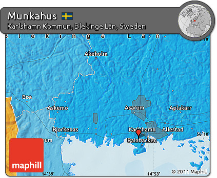 Political Map of Munkahus