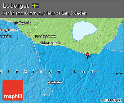 Political Map of Loberget
