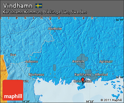 Political Map of Vindhamn