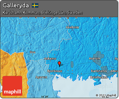 Political Map of Galleryda