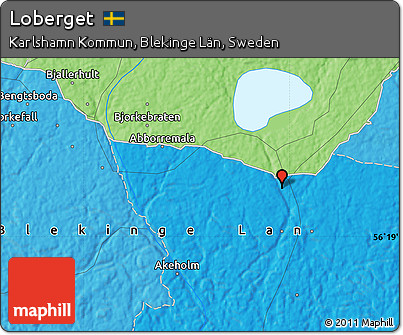 Political Map of Loberget