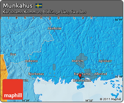 Political Map of Munkahus