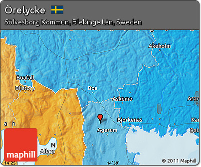 Political Map of Örelycke