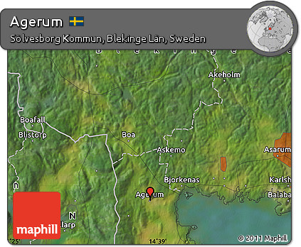 Satellite Map of Agerum