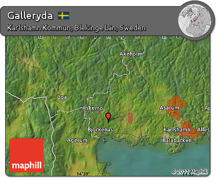 Satellite Map of Galleryda
