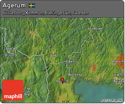 Satellite Map of Agerum