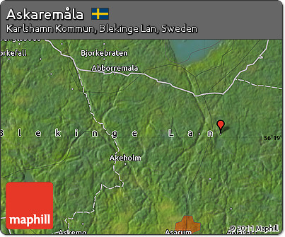 Satellite Map of Askaremåla