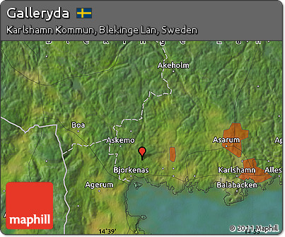 Satellite Map of Galleryda