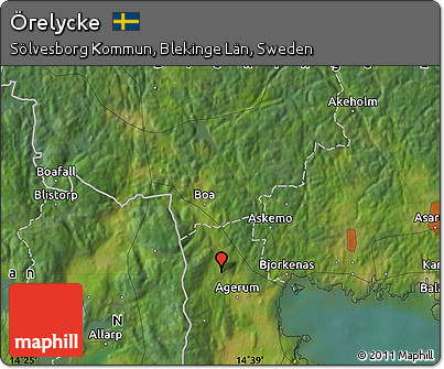 Satellite Map of Örelycke
