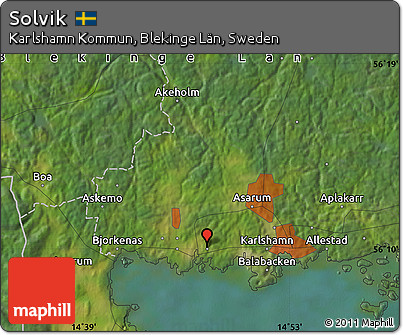 Satellite Map of Solvik