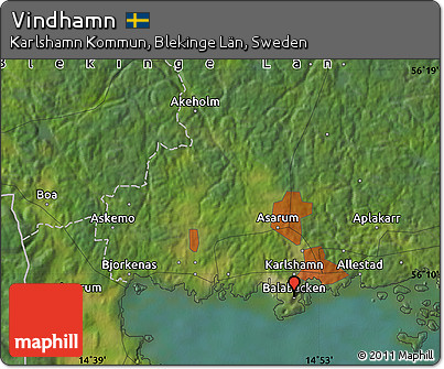 Satellite Map of Vindhamn