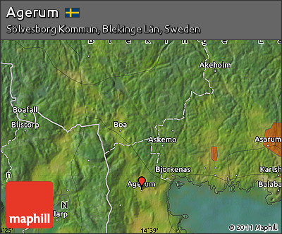 Satellite Map of Agerum