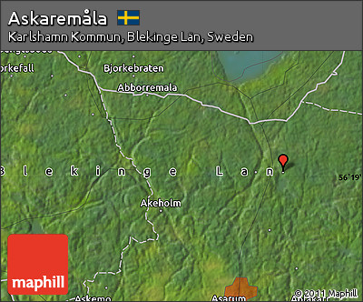 Satellite Map of Askaremåla