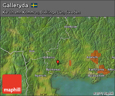 Satellite Map of Galleryda