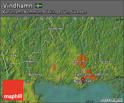 Satellite Map of Vindhamn