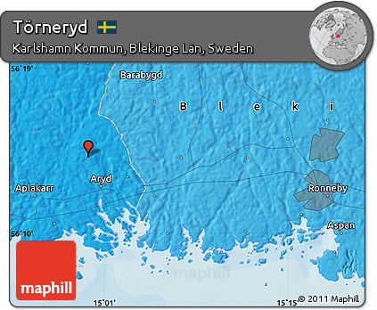 Political Map of Törneryd