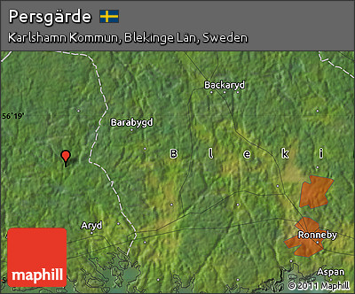 Satellite Map of Persgärde