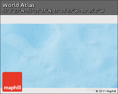 Political 3D Map of the Area around 56° 18' 50" N, 15° 13' 29" W