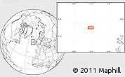 Blank Location Map of the area around 56° 18' 50" N, 15° 13' 29" W