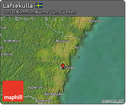 Satellite Map of Lafsekulla