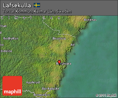 Satellite Map of Lafsekulla
