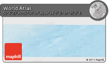 Physical Panoramic Map of the Area around 56° 18' 50" N, 18° 46' 29" E