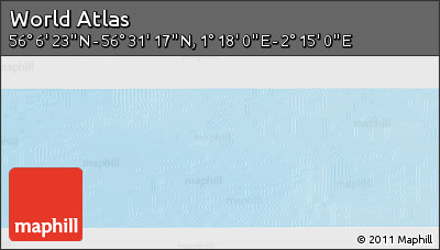 Physical Panoramic Map of the Area around 56° 18' 50" N, 1° 46' 29" E