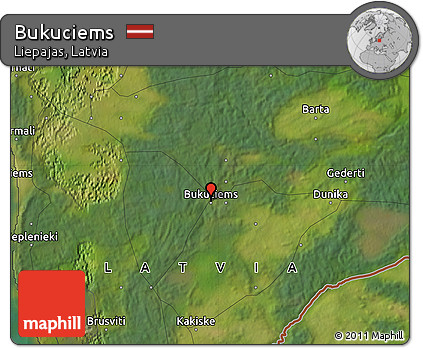 Satellite Map of Bukuciems