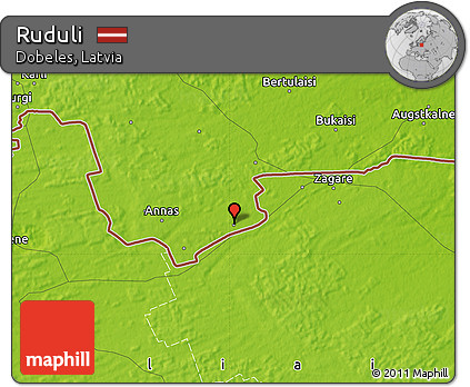 Physical Map of Ruduli