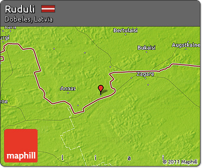 Physical Map of Ruduli