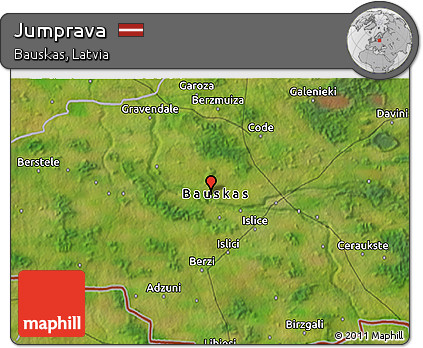 Satellite 3D Map of Jumprava
