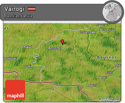 Satellite 3D Map of Vairogi