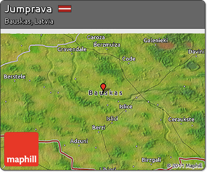 Satellite 3D Map of Jumprava