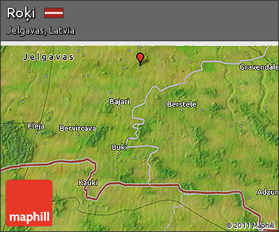 Satellite 3D Map of Roķi