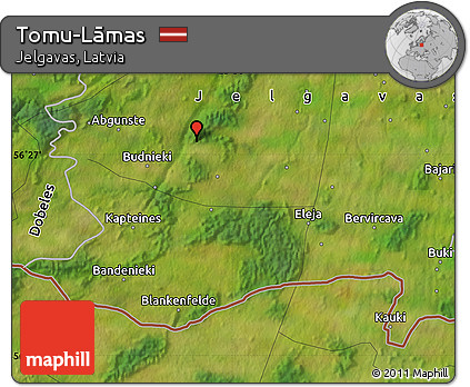 Satellite Map of Tomu-Lāmas