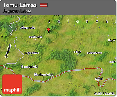 Satellite Map of Tomu-Lāmas